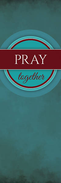 Picture of Together Circles Pray 2' x 6' Banner